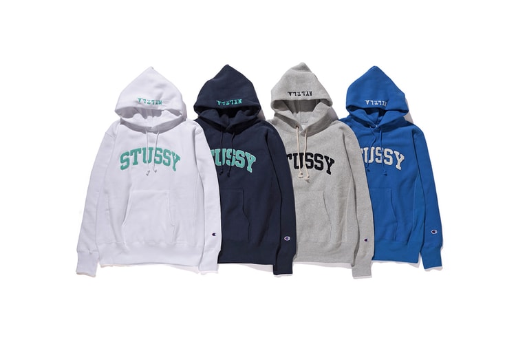 Stüssy & Champion Join Forces for a 2016 Fall/Winter Collection of Sweats & Outerwear