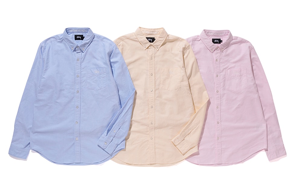 Stussy Fall 2016 Collection Drop 4 pastel blue yellow pink