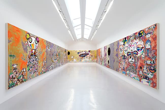 Takashi Murakami Learning the Magic of Painting Galerie Perrotin