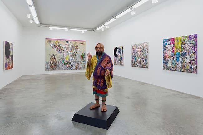 Takashi Murakami Learning the Magic of Painting Galerie Perrotin