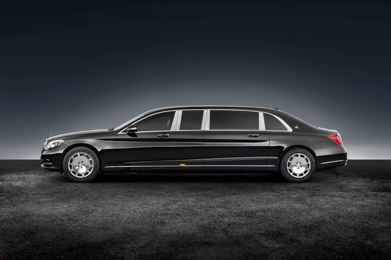 The Mercedes-Maybach Pullman Guard Is a Limo With a Bulletproof Vest