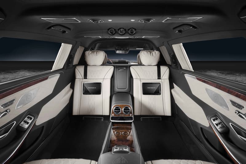 Mercedes-Maybach Creates Armored S600 Pullman Guard limousine black