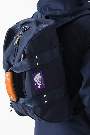 THE NORTH FACE PURPLE LABEL 3-Way Duffle Bag skateboarding travel navy black grey