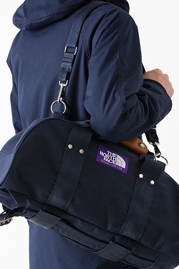 THE NORTH FACE PURPLE LABEL 3-Way Duffle Bag skateboarding travel navy black grey