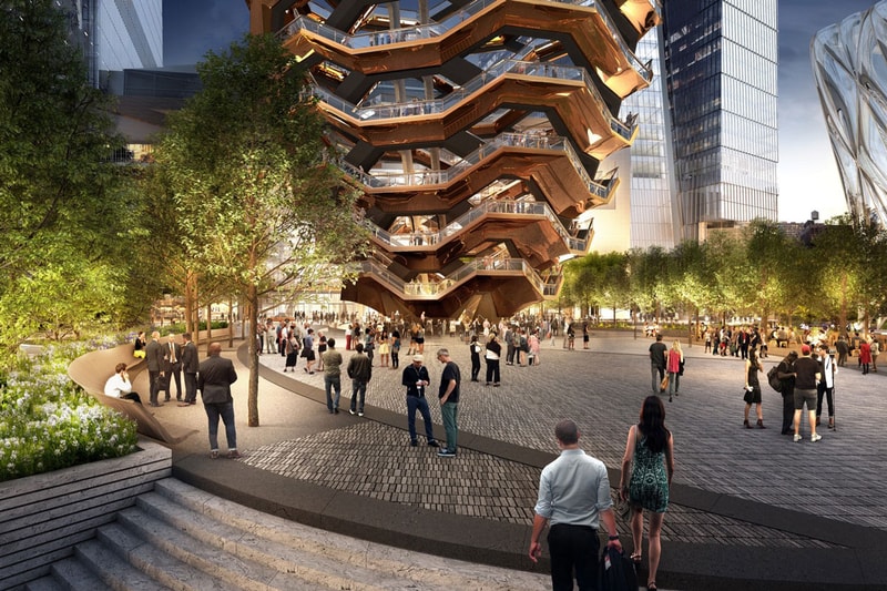 Thomas Heatherwick Vessel new york honeycomb jungle gym hudson yards
