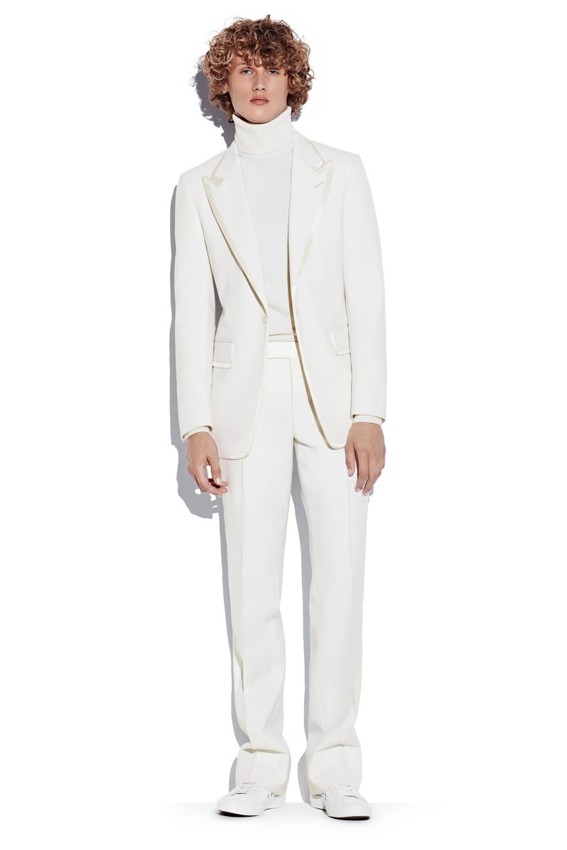 Tom Ford's 2016 Fall/Winter Collection 1970 turtle necks suits groovy prints see now buy now