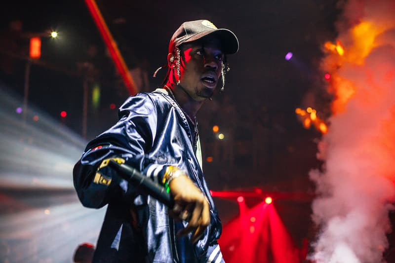 Travis Scott 60-Piece Merchandise Concert Blue Red Black