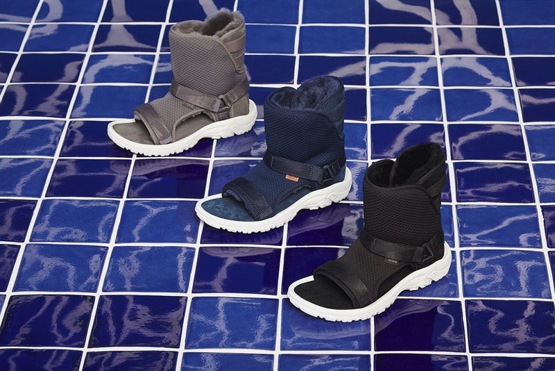 UGG Teva Footwear Sandal Collection navy black grey