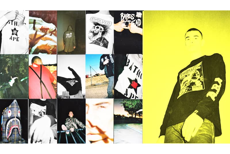 UNDEFEATED x A Bathing Ape New Capsule Collection shark hoodies los angeles japan nigo bape prints graphics t-shirts hoodies sweats bomber jackets