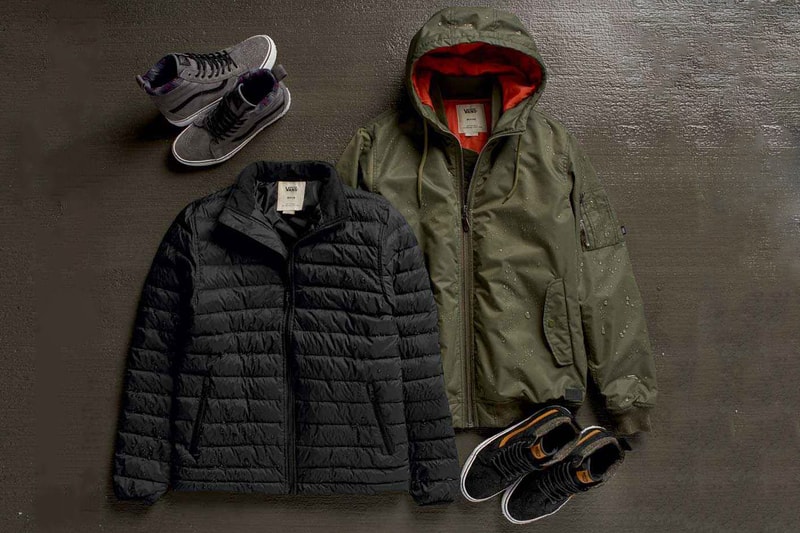 Vans All Weather MTE Footwear Apparel Collection 2016 Fall Sk8-Hi MTESk8-Hi 46 MTE Old Skool MTE jackets shoes