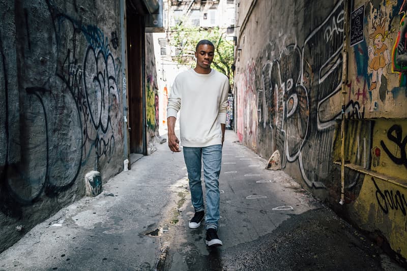 vince staples converse essentials hoodie crewneck zip up nyc lookbook
