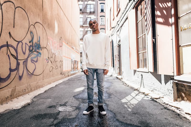 vince staples converse essentials hoodie crewneck zip up nyc lookbook