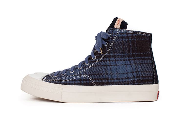 visvim 2016 F/W SKAGWAY HI BUFFALO CHECK flannel blue red green