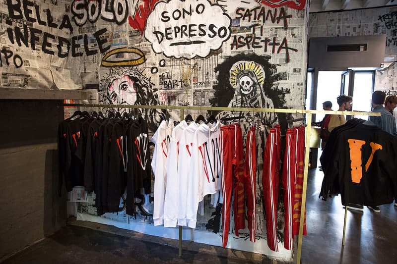 VLONE Pop-up Shop At SlamJam Milan