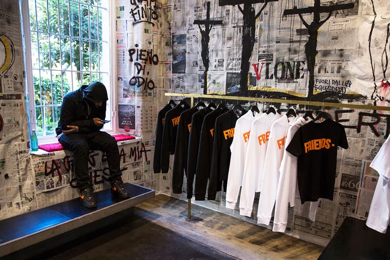 VLONE Pop-up Shop At SlamJam Milan