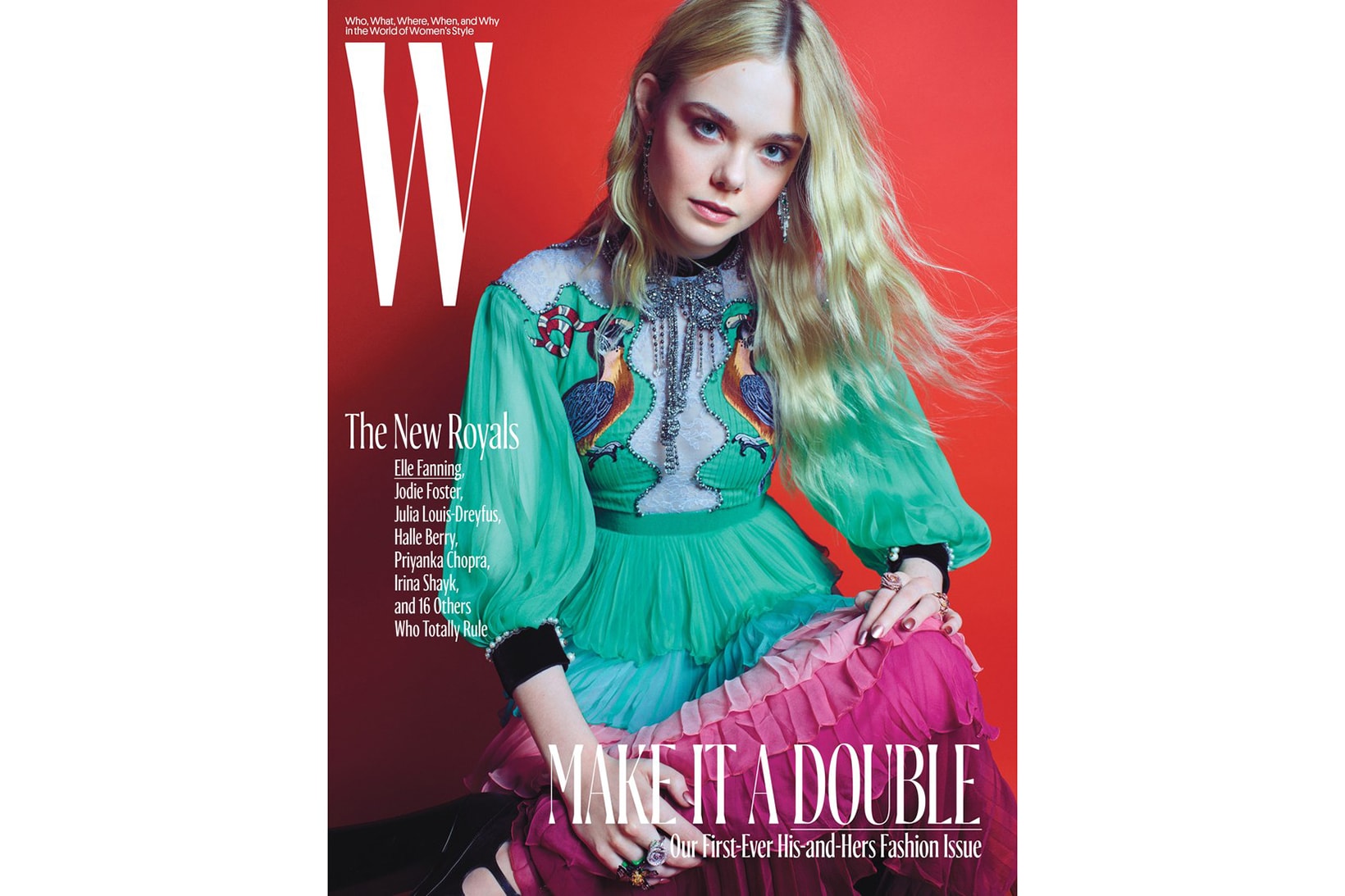 W Magazine Royals Issue Elle Fanning