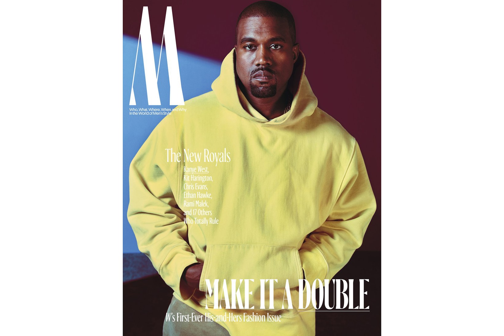 W Magazine Royals Issue Kanye West
