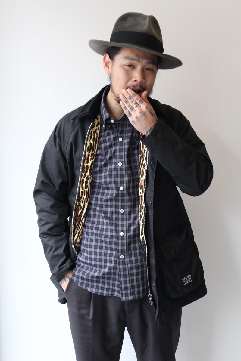 WACKO MARIA 2016 FW Lookbook black dragon fire