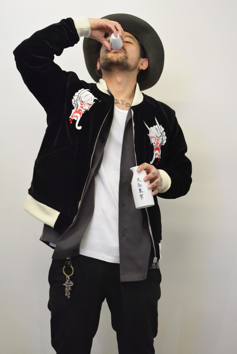 WACKO MARIA 2016 FW Lookbook black dragon fire