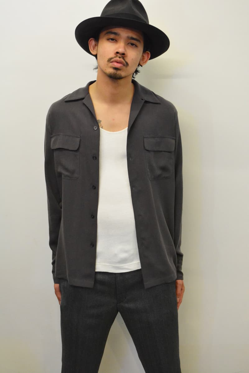 WACKO MARIA 2016 FW Lookbook black dragon fire