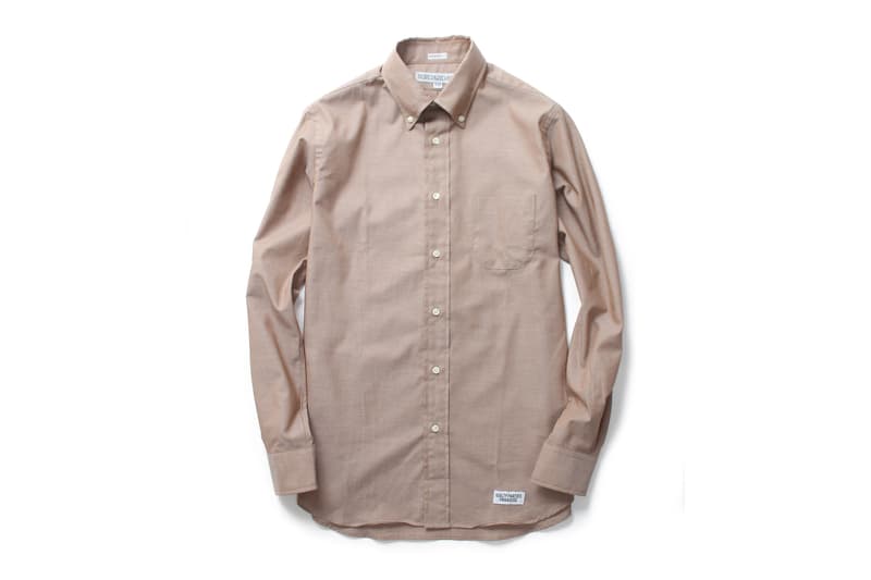 WACKO MARIA x INDIVIDUALIZED SHIRTS 2016 FW brown grey gingham