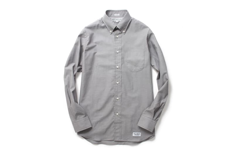 WACKO MARIA x INDIVIDUALIZED SHIRTS 2016 FW brown grey gingham