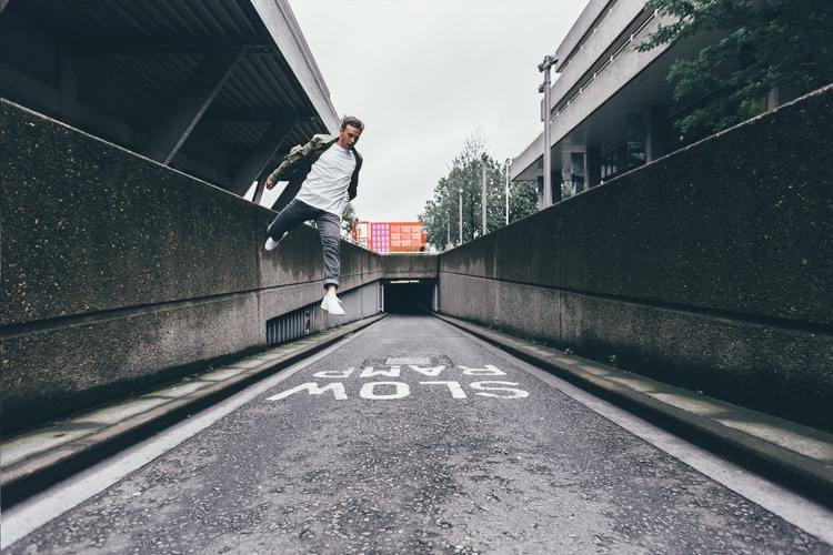 Will Sutton Free-Runs Across London in Lacoste's Latest "Explorateur" Silhouette