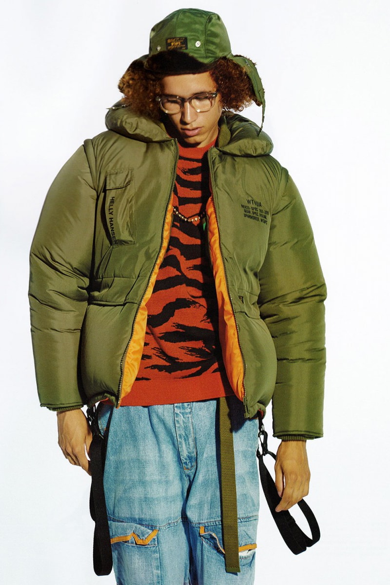 WTAPS 2016 Fall Editorial by 'GRIND' Magazine camo military outwear jackets teddy sweater