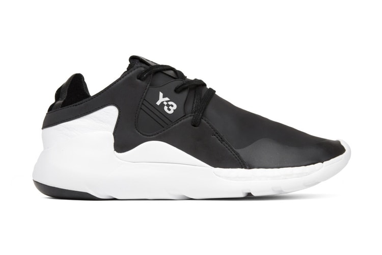 Hits of Leather and Suede Land on the Brand New Y-3 QR Run