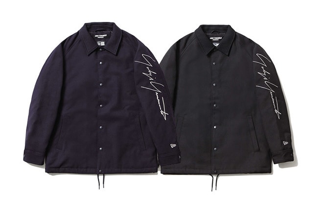 Yohji Yamamoto and New Era hat jacket bag navy black