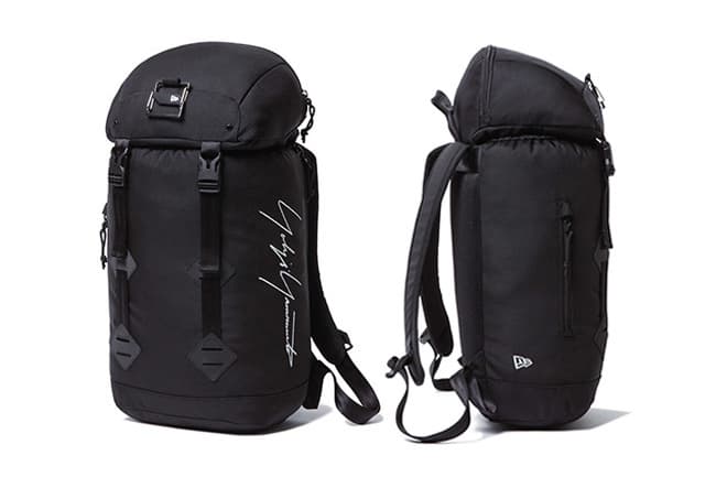 Yohji Yamamoto and New Era hat jacket bag navy black