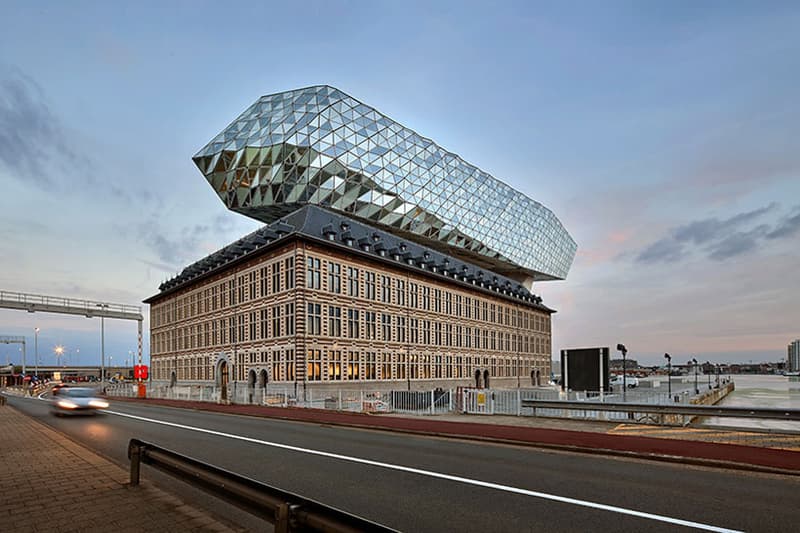 Zaha Hadid Architects Antwerp New Port House glass