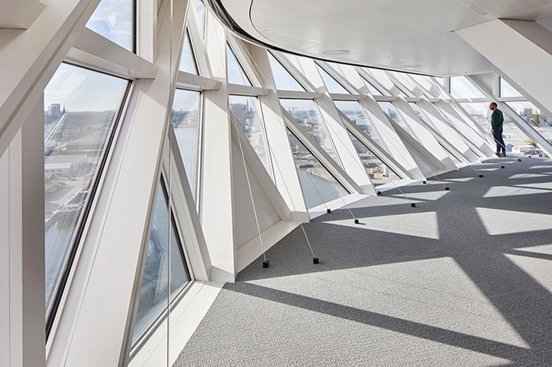 Zaha Hadid Architects Antwerp New Port House glass