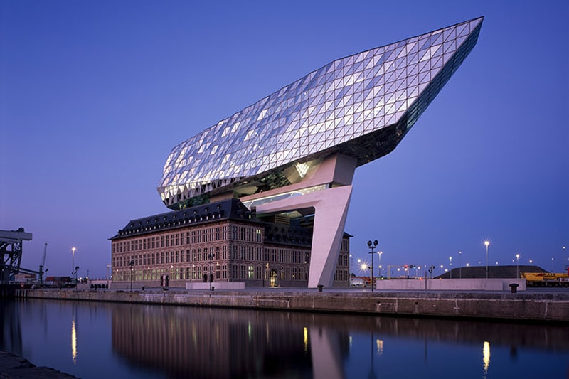 Zaha Hadid Architects Antwerp New Port House glass