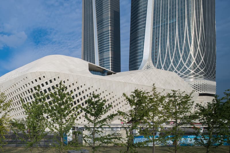 Zaha Hadid Nanjing International Youth Culture Center China