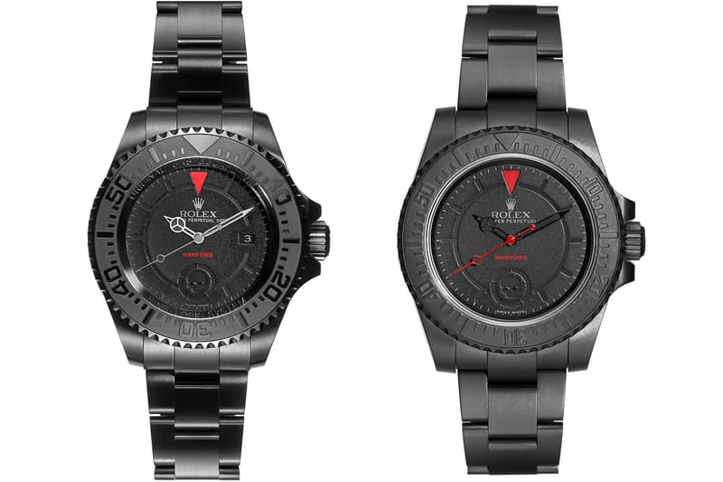 All black Rolex Submariner Deepsea bamford watch department bwd watches