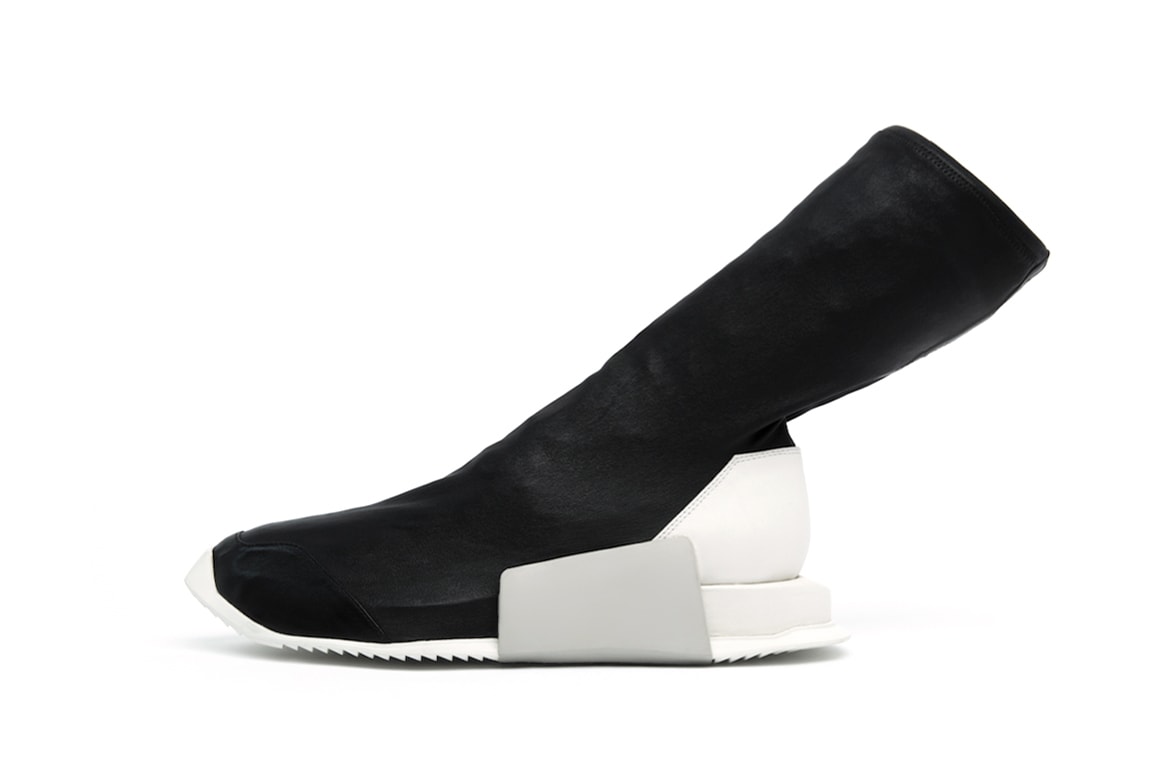 adidas by Rick Owens 2017 Spring/Summer sneakers black white
