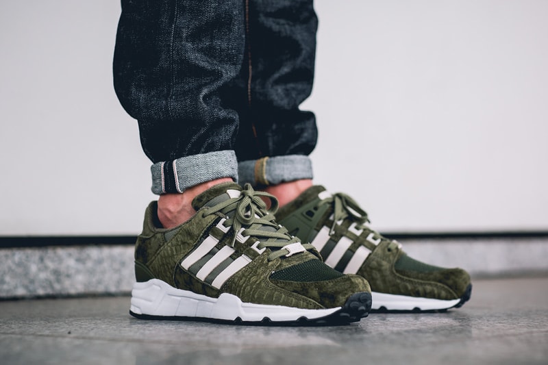 adidas EQT Running Support '93 "Croc Pack" olive clear onix off white