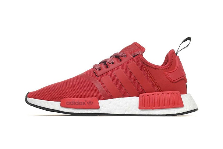 adidas Originals NMD R1 Red Sneaker tonal mesh