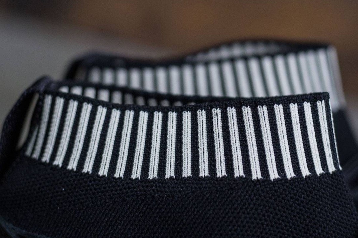 adidas SeeULater Black Primeknit upper Originals hiking Leather White Sock Lining