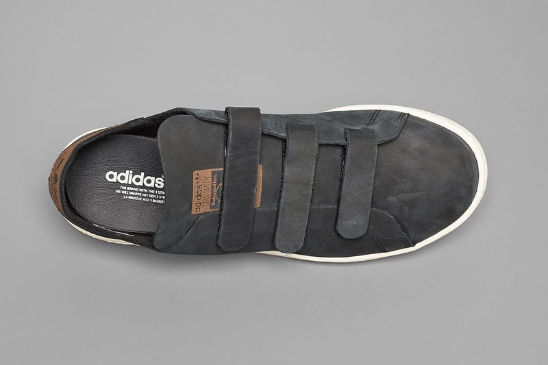 adidas Stan Smith OP Pink Strap Footwear white midsole pink off-white solebox Black Three Stripes