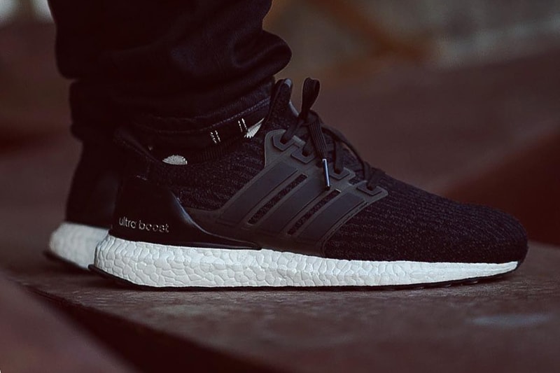 adidas UltraBOOST 3.0 Core Black adidas Originals BOOST midsole