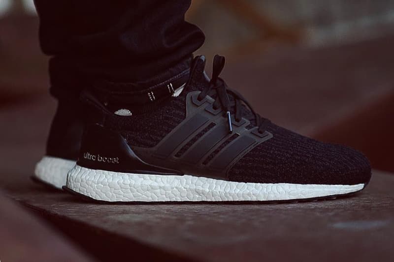 adidas UltraBOOST 3.0 Core Black adidas Originals BOOST midsole