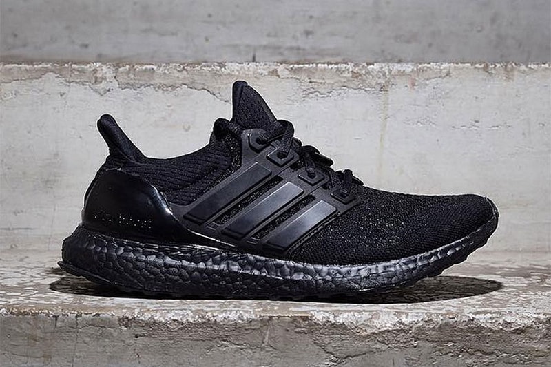 adidas UltraBOOST Triple Black Release Date black primeknit upper black boost midsole adidas originals uncaged