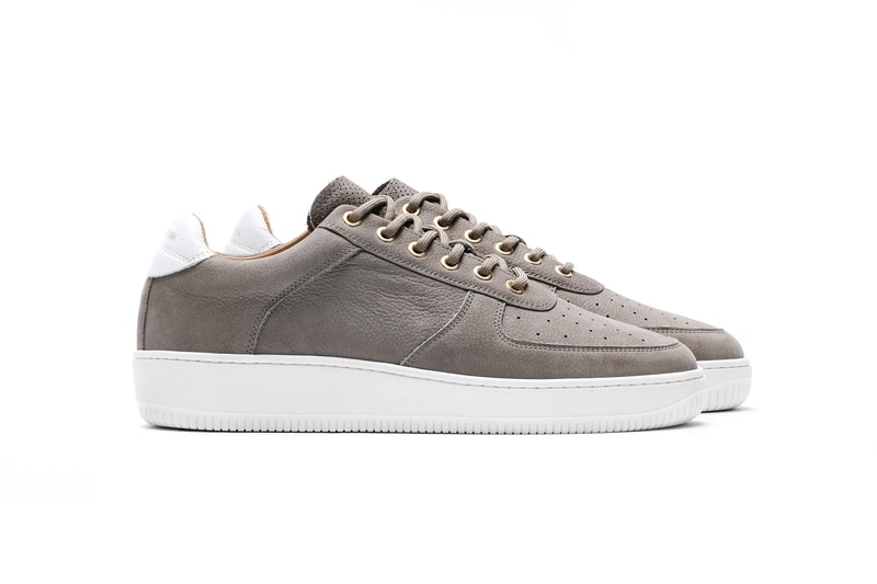 Aimé Leon Dore Q14 Sneaker leather gold teddy santis