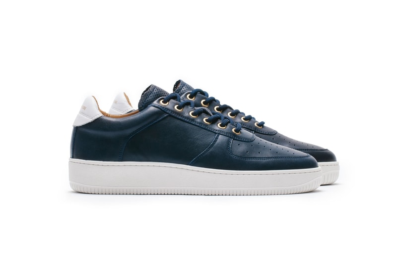 Aimé Leon Dore Q14 Sneaker leather gold teddy santis