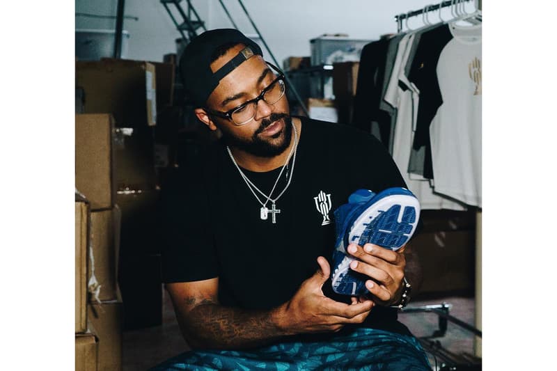 Air Jordan 16 French Blue Marcus Jordan Trophy Room