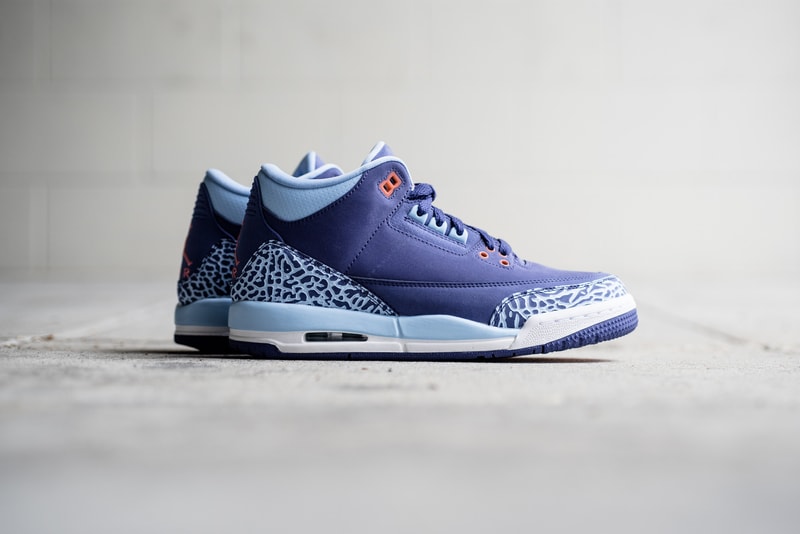 Air Jordan 3 GS Dark Purple Dust
