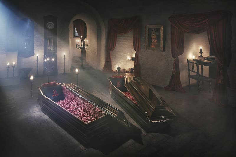 Dracula's Castle Airbnb Halloween Giveaway