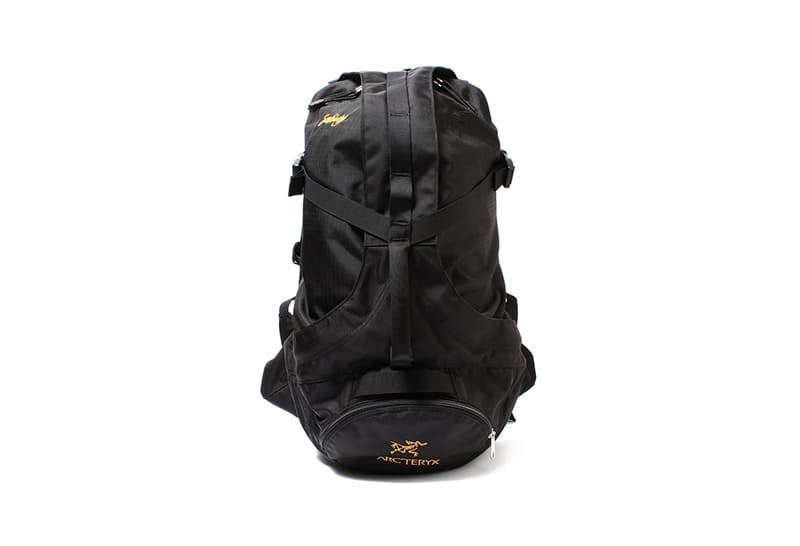 Arc'teryx BEAMS 40th Anniversary navy black gold